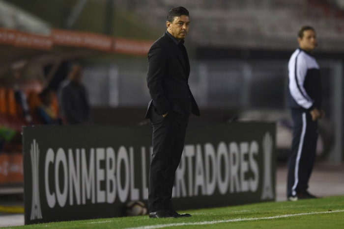 Marcelo Gallardo, entrenador de River Plate. Foto: @CARPoficial