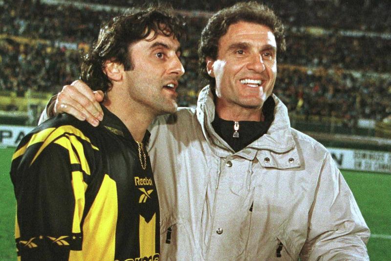 Enzo Francescoli y Oscar Ruggeri