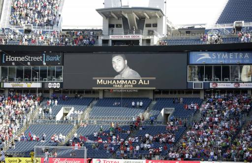 Muhammad Ali homenajeado
